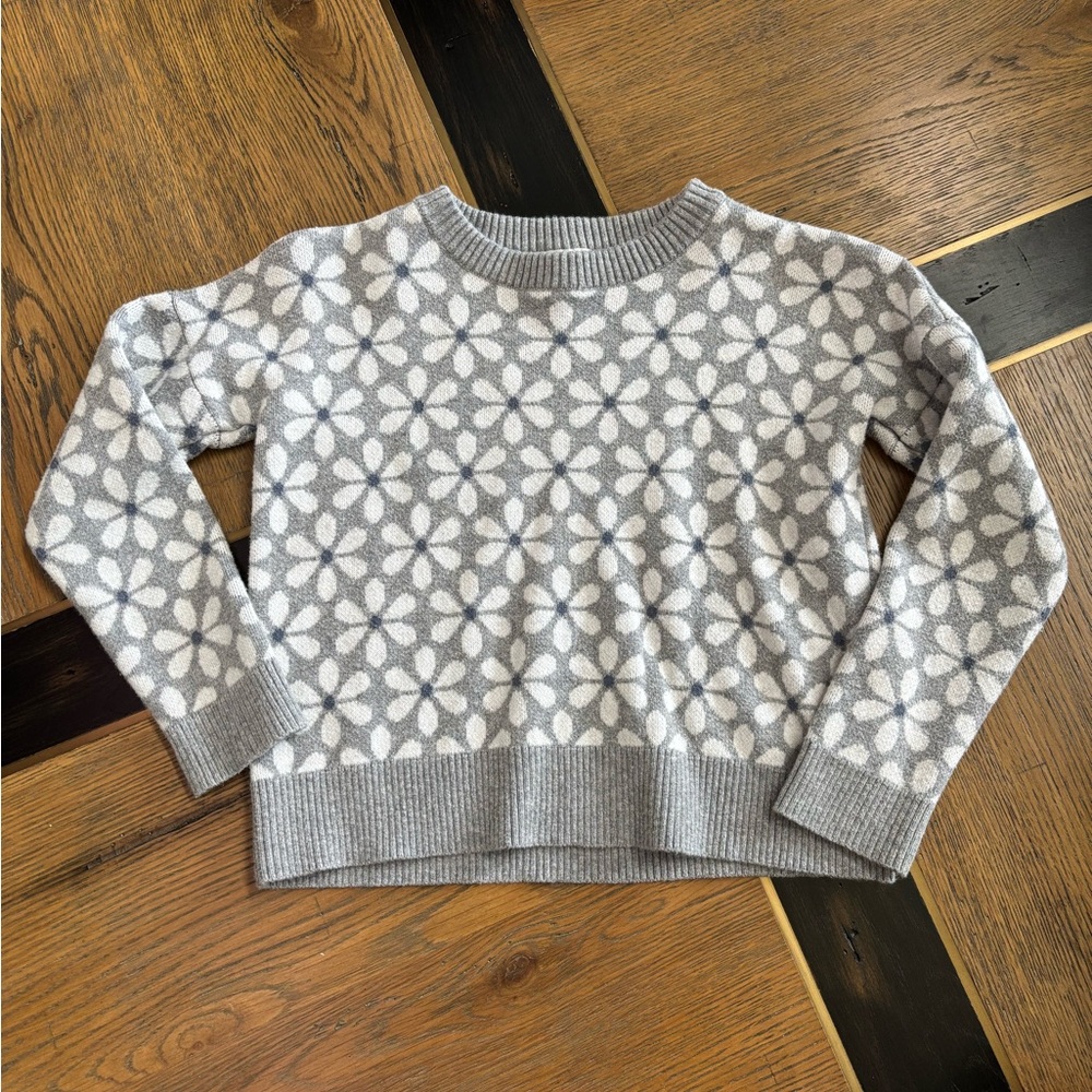 Abercrombie Kids Gray Patterned Sweater